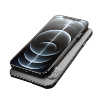 ax with sleek, modern design, rounded edges, and a high-gloss metallic finish. The phone has a l_prev_ui